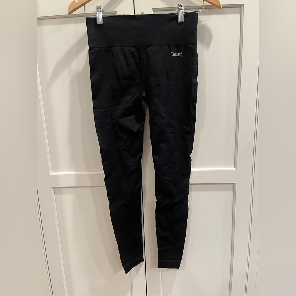 Everlast women’s textured leggings size XS black NWOT
